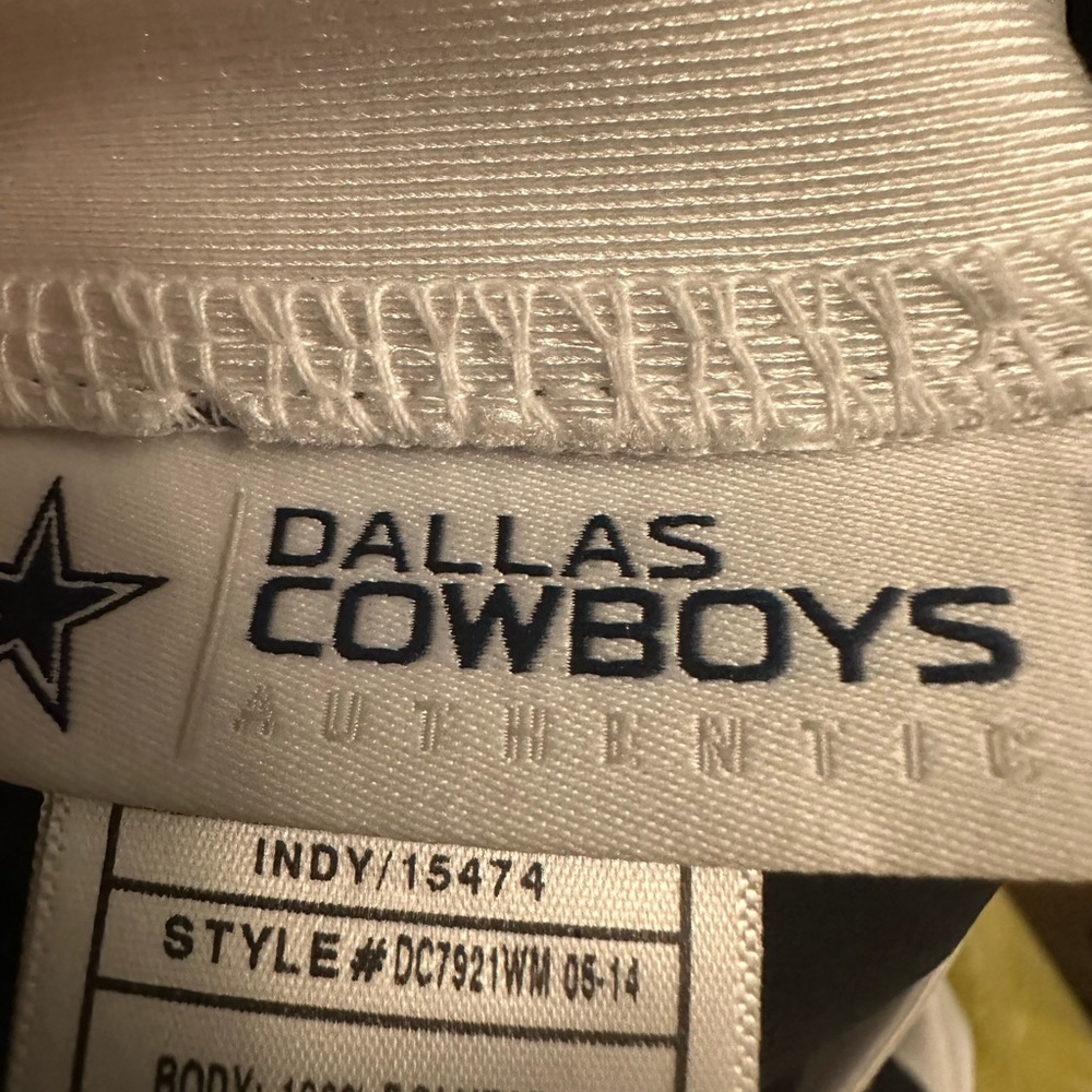 Dallas cowboys authentic,size small,girls shirt